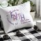 Faith - Corinthians 5:7 Embroidered Pillow Cover product 1